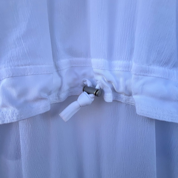 Athleta Amalfi UPF Bomber | Sheer White | Size XL - Picture 6 of 11